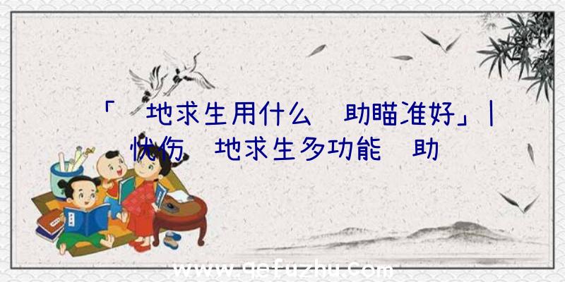 「绝地求生用什么辅助瞄准好」|忧伤绝地求生多功能辅助